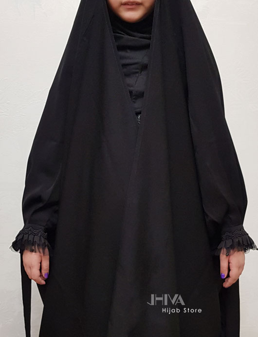 چادر عربی بچه گانه مچ پلیسه بهار