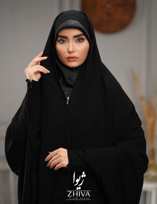 چادر جلابیب مدل زینت آستین زیپ دار