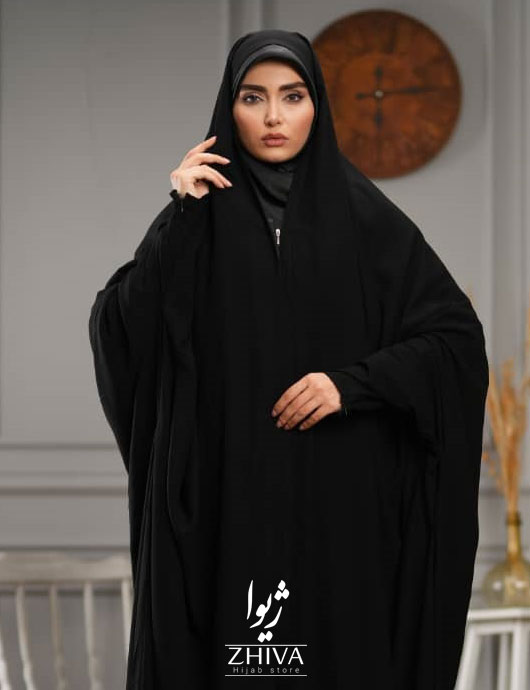 چادر جلابیب مدل زینت آستین زیپ دار