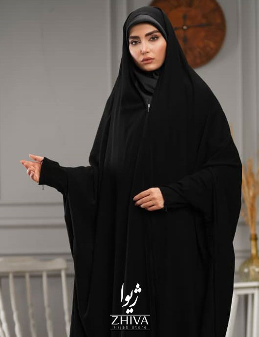 چادر جلابیب مدل زینت آستین زیپ دار