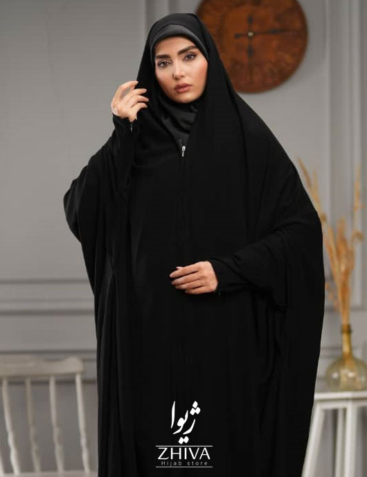 چادر جلابیب مدل زینت آستین زیپ دار