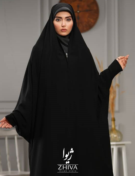 چادر جلابیب مدل زینت آستین زیپ دار