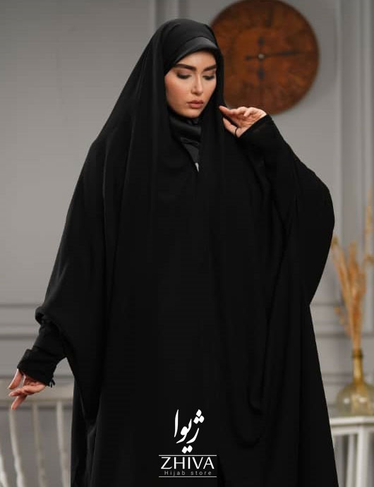 چادر جلابیب مدل زینت آستین زیپ دار