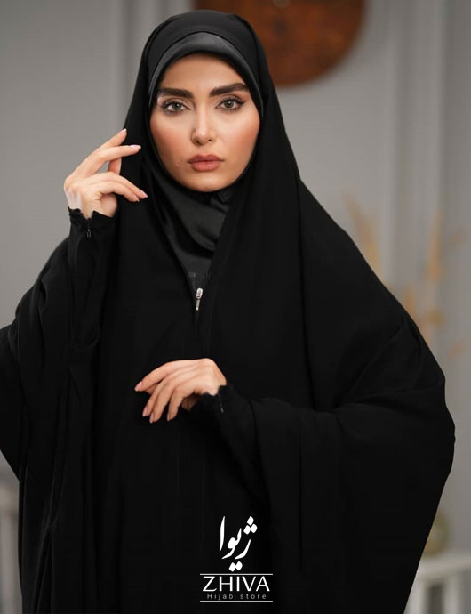 چادر جلابیب مدل زینت آستین زیپ دار