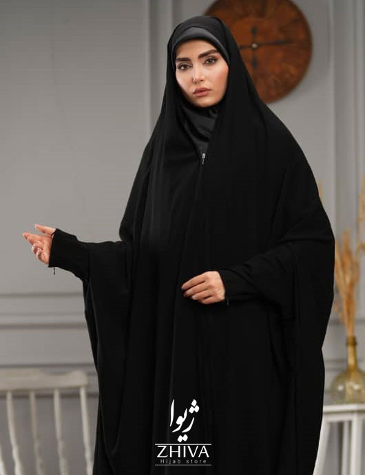 چادر جلابیب مدل زینت آستین زیپ دار