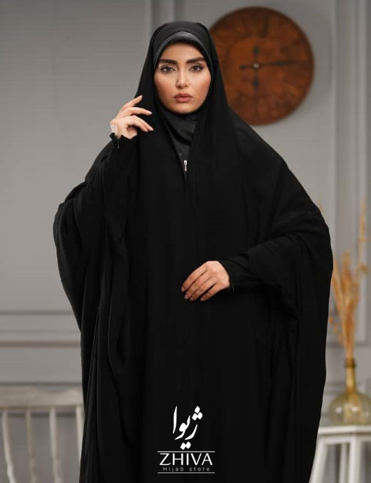 چادر جلابیب مدل زینت آستین زیپ دار