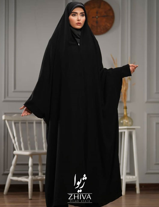 چادر جلابیب مدل زینت آستین زیپ دار