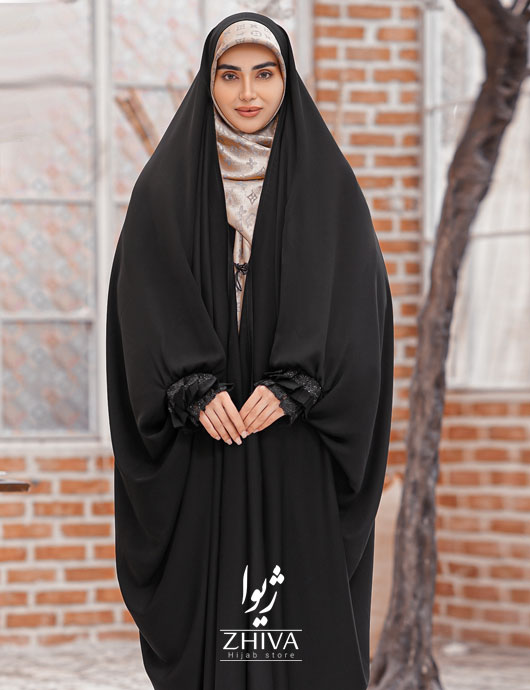 چادر عربی پلیسه شکوفه