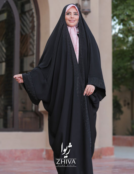 چادر عربی درباری تمام نگین
