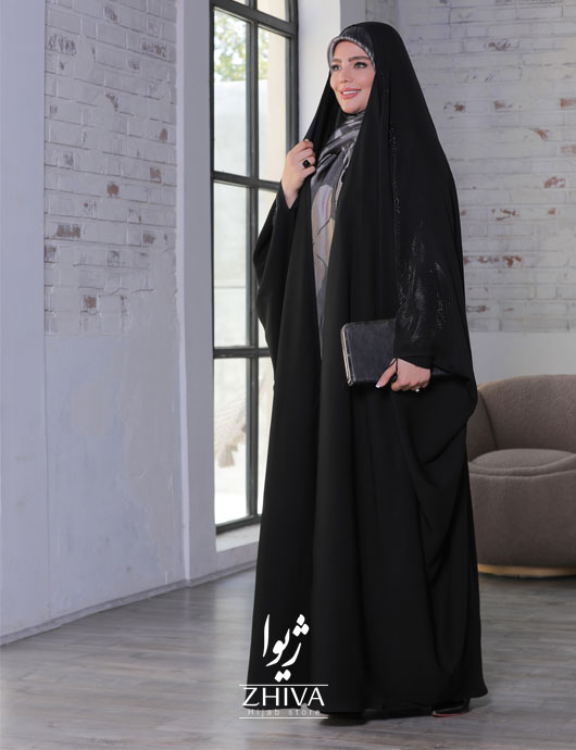 چادر عربی اصیل نگین آتشین