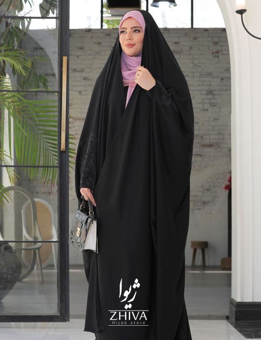 چادر عربی اصیل نگین آتشین