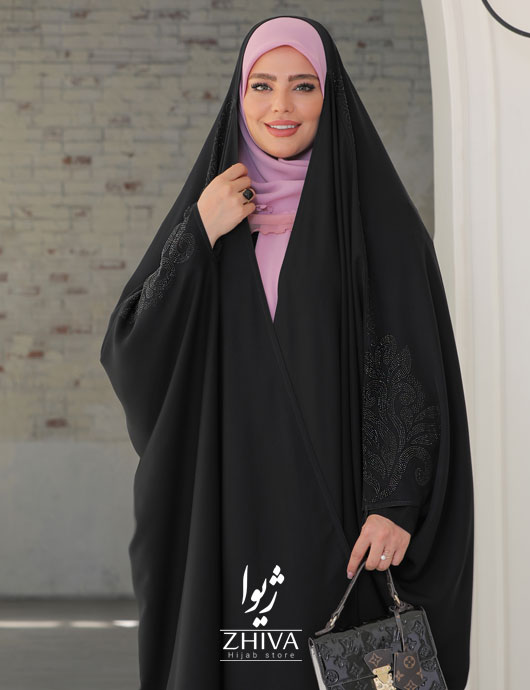 چادر عربی اصیل نگین آتشین
