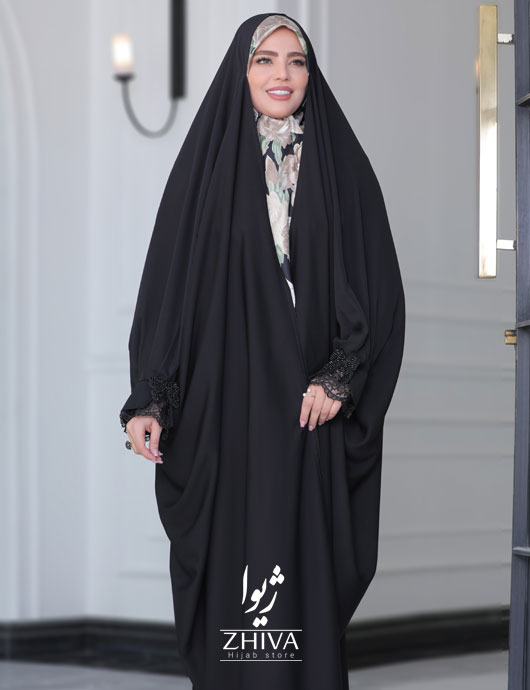 چادر عربی پلیسه پروانه
