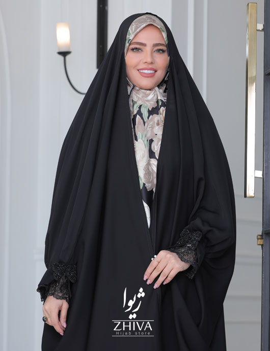 چادر عربی پلیسه پروانه
