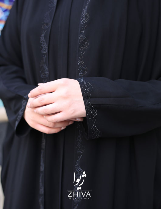 چادر مدل شال دار نگینی