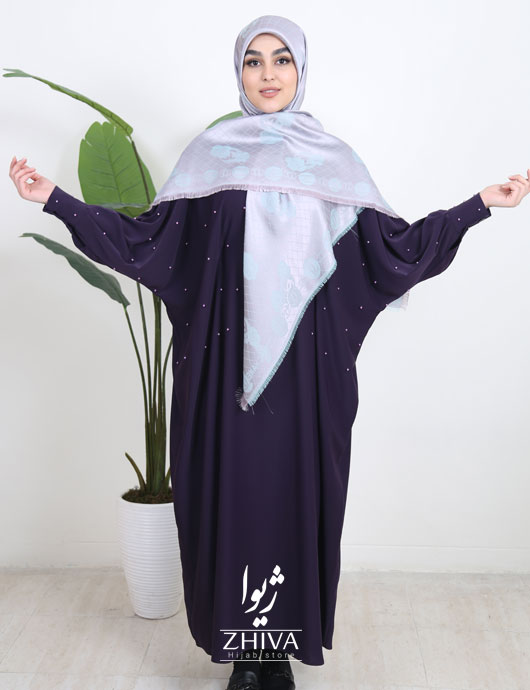 مانتو عبایی مروارید