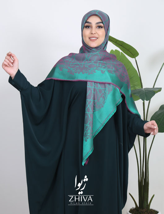 عبا كامل سبز جلوبسنه