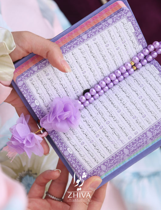 تسبيح گلدار 33 تايی رنگی