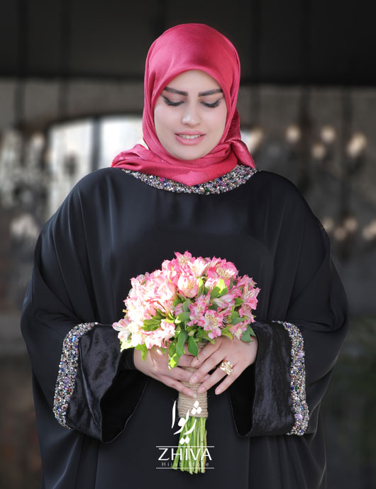 عبا جواهردوزی رنگين كمان