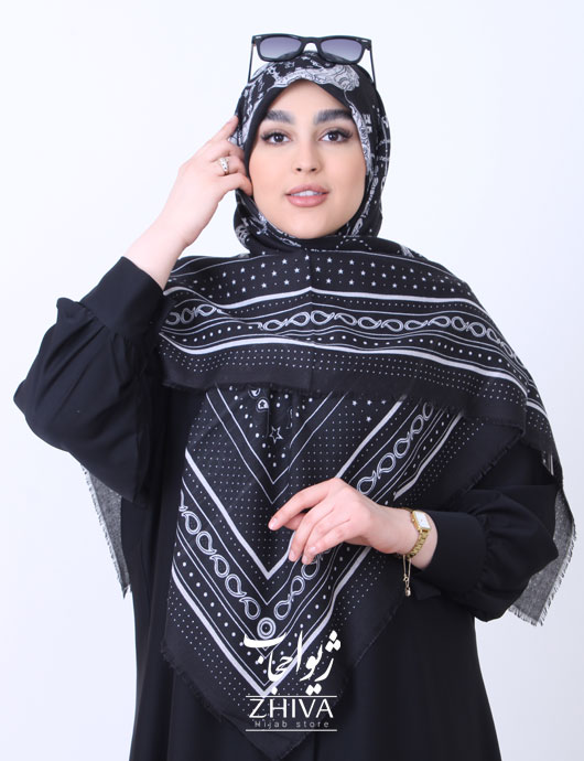 روسری سيا اسكارف