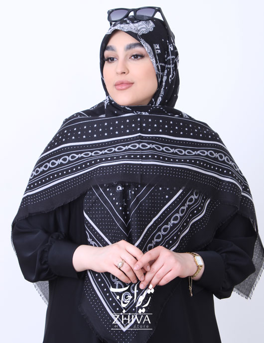 روسری سيا اسكارف