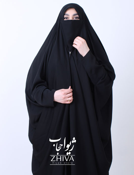 چادر بحرینی زیپ دار