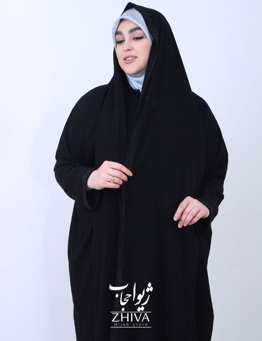 چادر مدل شال دار نگینی