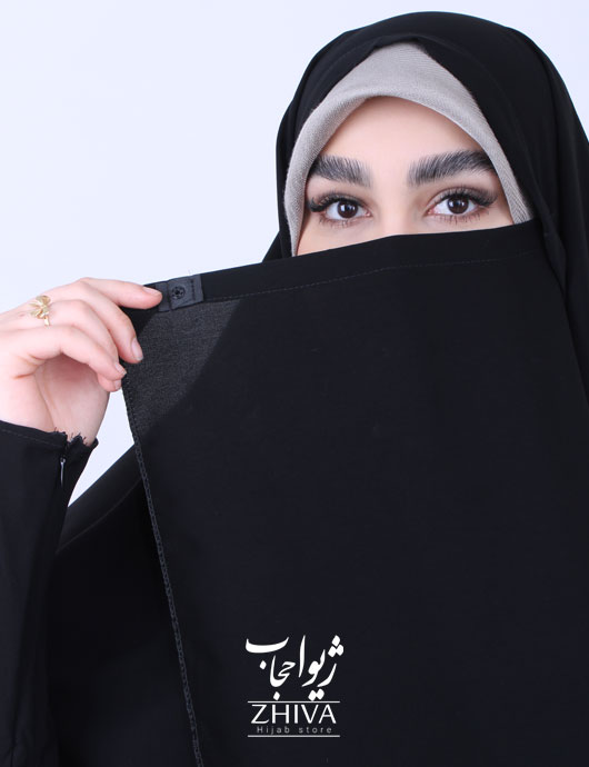 چادر جلابیب مدل زینت آستین زیپ دار