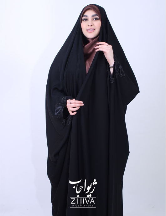 چادرعربی اصیل گلدوزی زنجيره