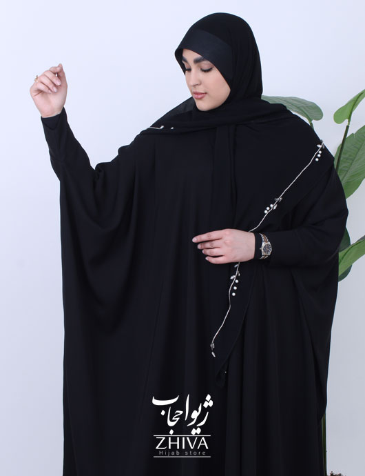 مانتو عبایی كامل پريدخت جلوبسته