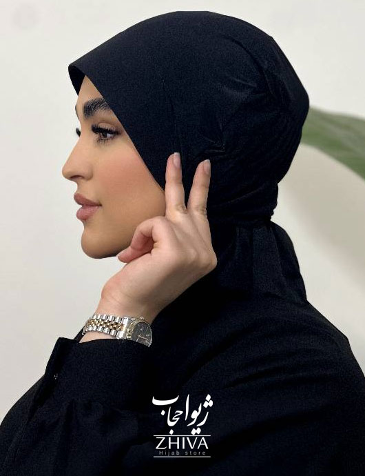 کلاه نقاب حجاب مشکی