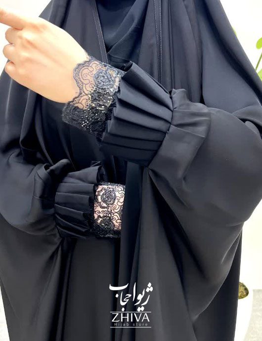 چادر عربی پلیسه آسنات