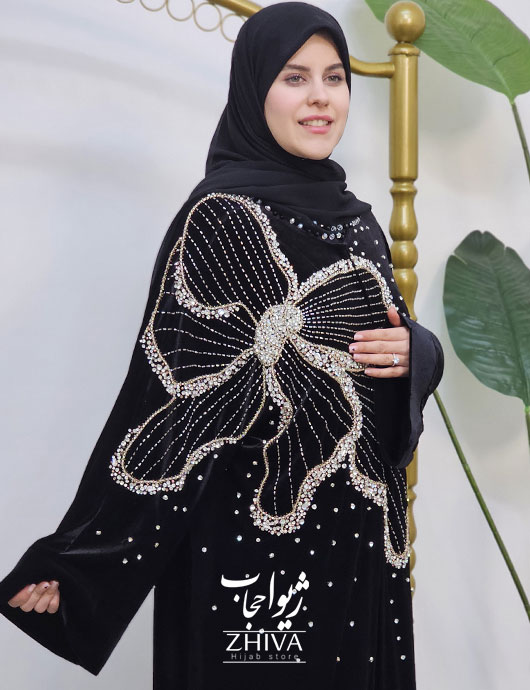 عبا جواهردوزی مخمل ديانا