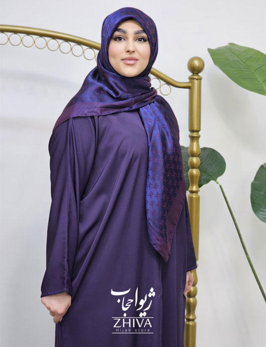 چادر ميزبان شالدار بادمجانی