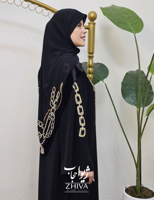روسری ست عبا زنجيره