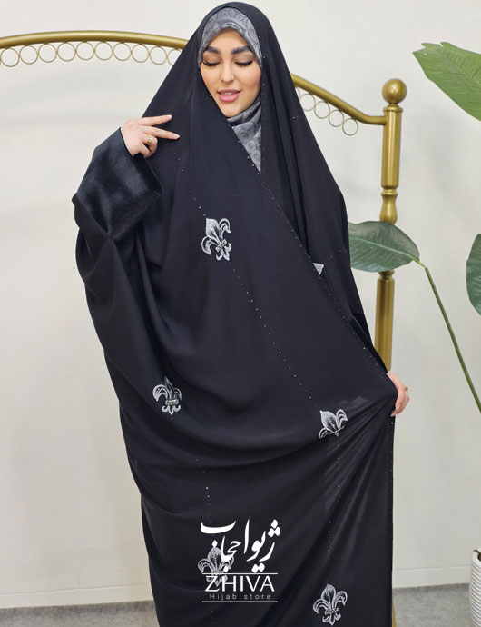 چادر عربی لوكس جواهردوزی آذر