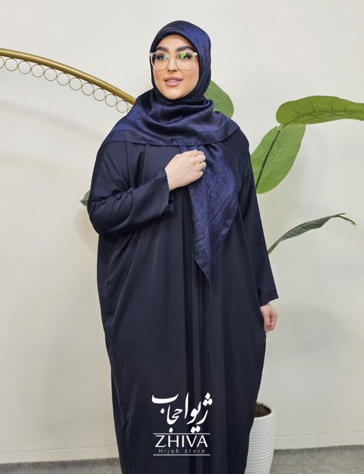 چادر ميزبان شالدار سرمه ای