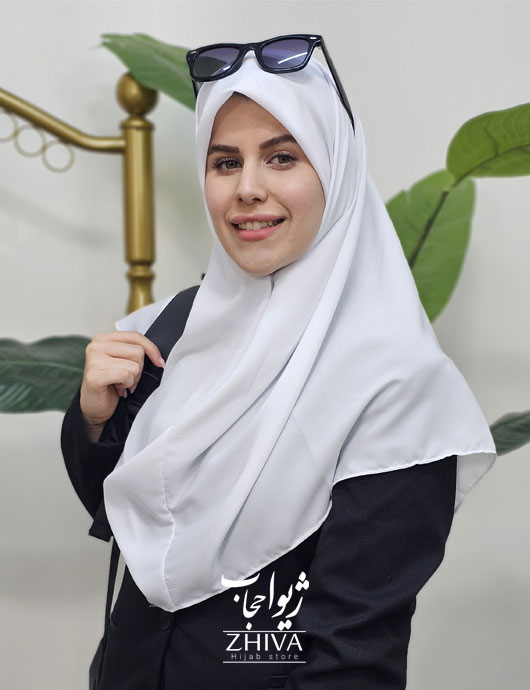 مقنعه قواره بزرگ کرپ