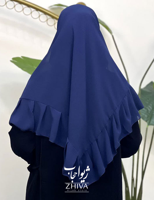 روسری کش دارمریم چین دارسرمه ای
