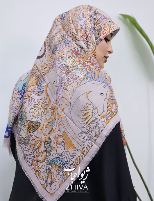 روسری سيا اسكارف