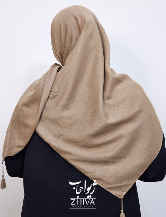 روسری نخی ساده