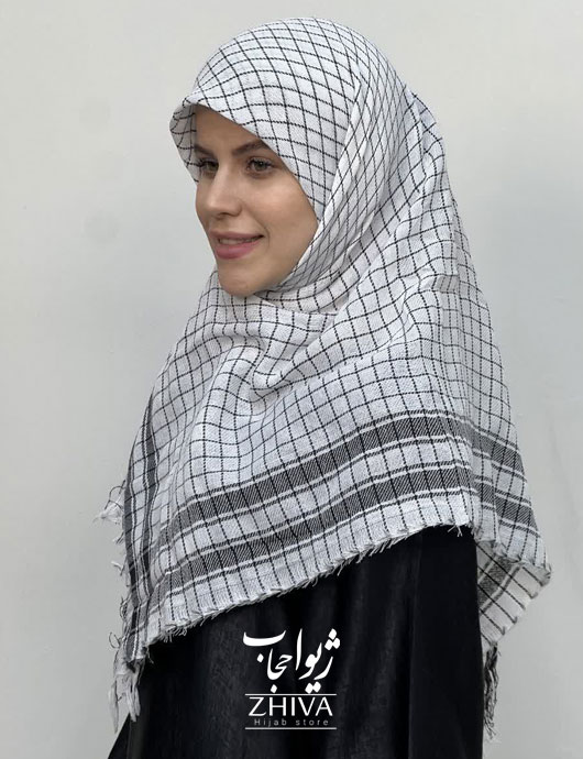چفیه ايرانی سفيد