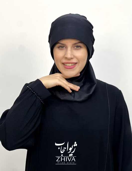 کلاه نقاب حجاب مشکی
