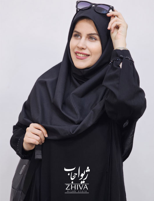 مقنعه قواره بزرگ بروجرد مشکی