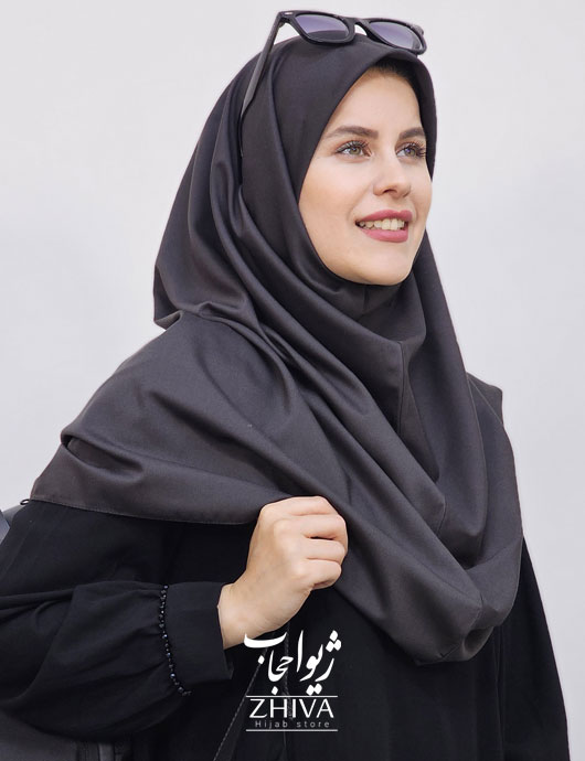 مقنعه قواره بزرگ بروجرد نوك مدادی
