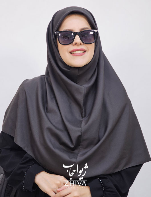مقنعه قواره بزرگ بروجرد نوك مدادی