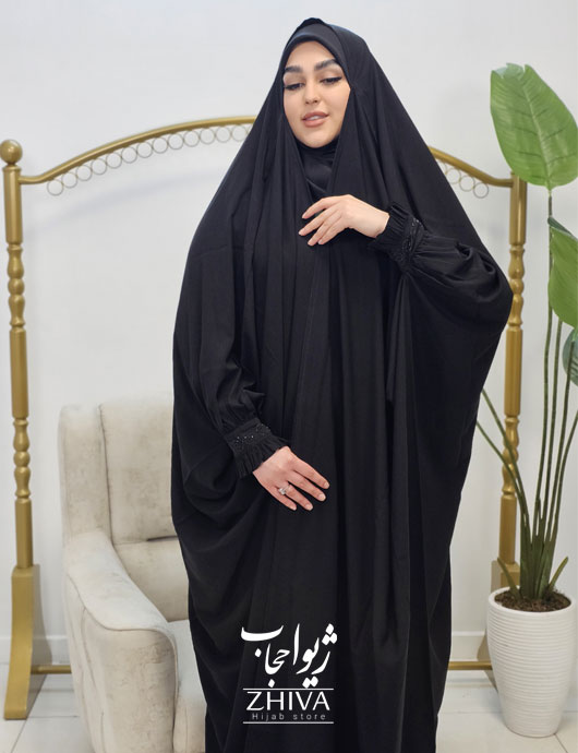 چادر عربی ساناز نگين دار