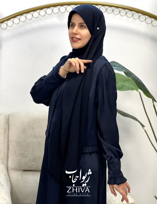 كت و سارافون آذين ساتن جوليا سرمه ای