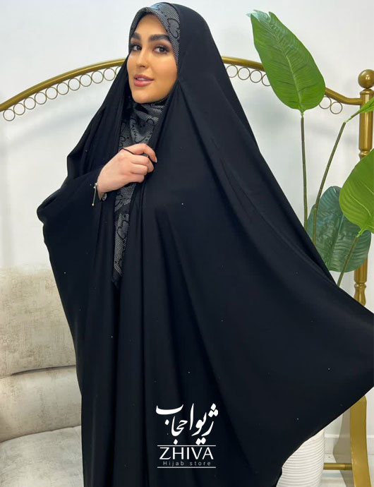 چادر عربی نگین باران حریرالاسود