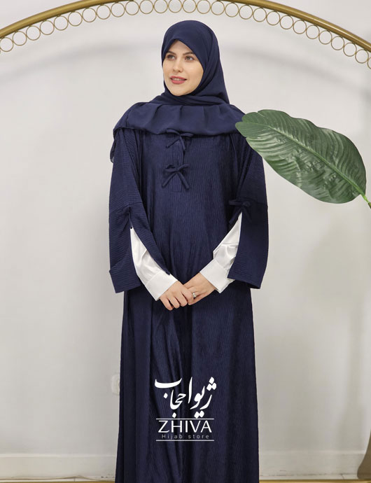عبای ملودی سرمه ای